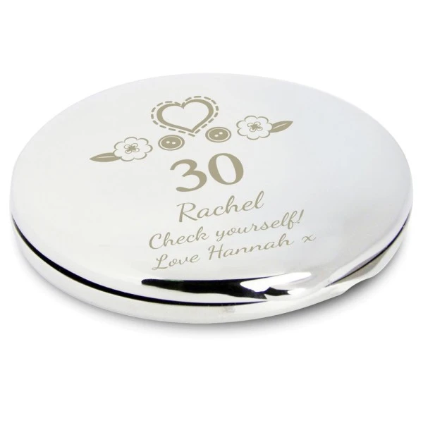 Personalised Birthday Craft Compact Mirror 4 Personalised Birthday Craft Compact Mirror - Image 4