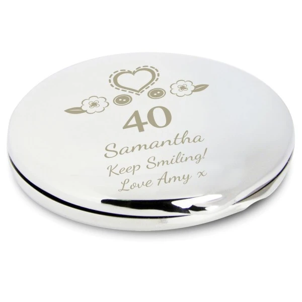 Personalised Birthday Craft Compact Mirror 5 Personalised Birthday Craft Compact Mirror - Image 5