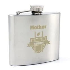 Personalised Rugby Hip Flask 13 Personalised Rugby Hip Flask -PERSONALISE STORE p0102t13 6