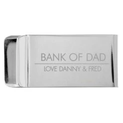Personalised Classic Money Clip -PERSONALISE STORE p0102t46 5