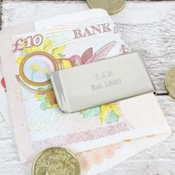 Personalised Any Message Money Clip -PERSONALISE STORE p0102t48 4