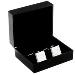 Personalised To The Moon And Back Square Cufflinks -PERSONALISE STORE p0102t57 4