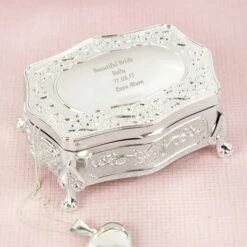 Personalised Any Message Small Antique Trinket Box -PERSONALISE STORE p0102u09 3