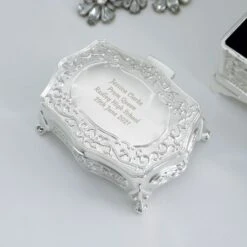 Personalised Any Message Small Antique Trinket Box -PERSONALISE STORE p0102u09 5