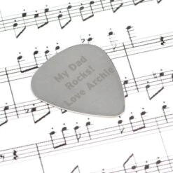 Personalised Silver Plectrum 9 Personalised Silver Plectrum -PERSONALISE STORE p0102u63 3