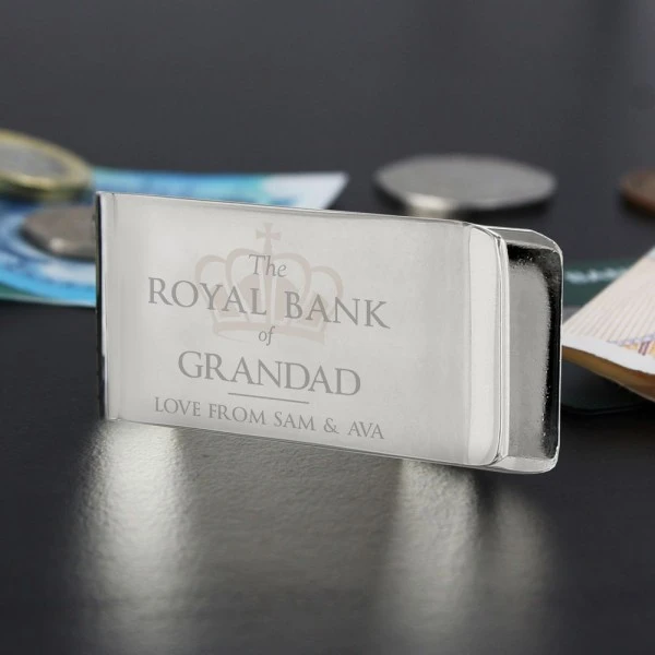 Personalised "Royal Bank Of..." Money Clip 4 Personalised "Royal Bank Of..." Money Clip - Image 4