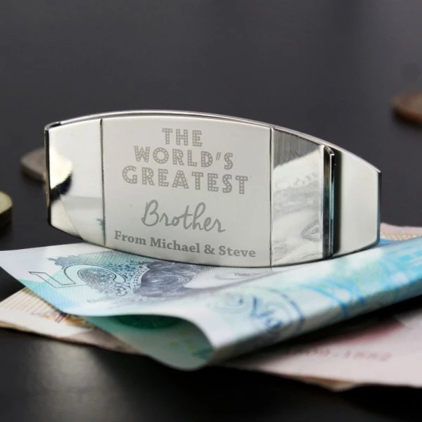 Personalised "World's Greatest" Money Clip 6 Personalised "World's Greatest" Money Clip - Image 6