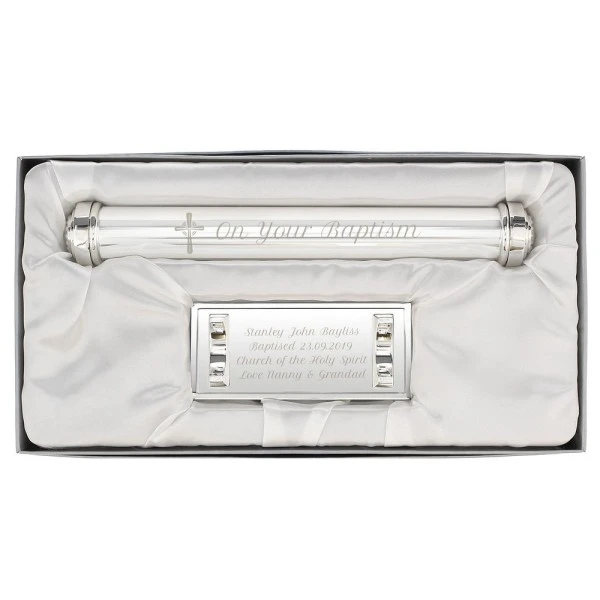 Personalised Cross Certificate Holder 2 Personalised Cross Certificate Holder - Image 2