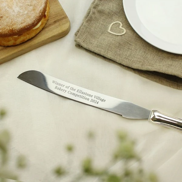 Personalised Modern Cake Knife 3 Personalised Modern Cake Knife - Image 3