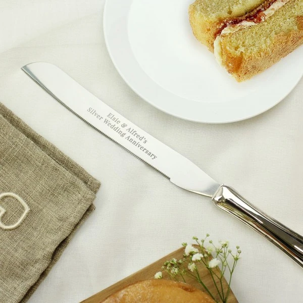 Personalised Modern Cake Knife 4 Personalised Modern Cake Knife - Image 4