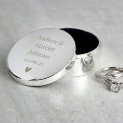 Personalised Ring Box -PERSONALISE STORE p0102w90 2