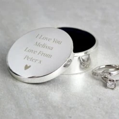 Personalised Ring Box -PERSONALISE STORE p0102w90 3
