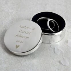 Personalised Ring Box -PERSONALISE STORE p0102w90 7