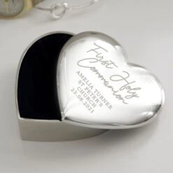 Personalised First Holy Communion Heart Trinket Box 7 Personalised First Holy Communion Heart Trinket Box -PERSONALISE STORE p0102w99 3