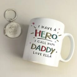 Personalised I Have A Hero Round Photo Keyring 9 Personalised I Have A Hero Round Photo Keyring -PERSONALISE STORE p0102x04 4