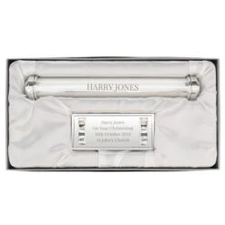 Personalised Free Text Silver Plated Certificate Holder -PERSONALISE STORE p0102x20 4