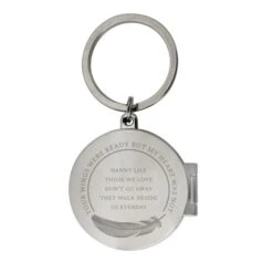Personalised In Loving Memory Round Photo Keyring -PERSONALISE STORE p0102z27 4