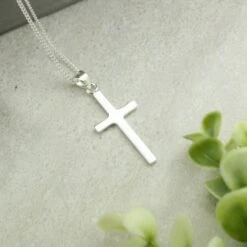 Personalised In Loving Memory Cross Sentiment Necklace And Box -PERSONALISE STORE p0102z38 6
