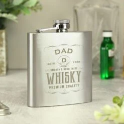 Personalised Whisky Hip Flask 11 Personalised Whisky Hip Flask -PERSONALISE STORE p0102z46 5