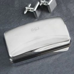 Personalised Cufflink Box -PERSONALISE STORE p010316 2