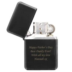 Personalised Black Lighter -PERSONALISE STORE p010342 4