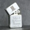 Personalised Decorative Wedding Father Of The Groom Lighter