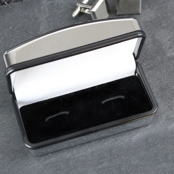 Personalised Decorative Wedding Best Man Cufflink Box 2 Personalised Decorative Wedding Best Man Cufflink Box - Image 2