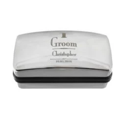 Personalised Decorative Wedding Groom Cufflink Box 6 Personalised Decorative Wedding Groom Cufflink Box -PERSONALISE STORE p0103a50 2