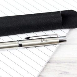 Personalised Classic Pen And Pouch Set -PERSONALISE STORE p0103b69 2