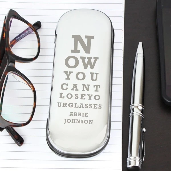 Personalised Eye Exam Glasses Case 1 Personalised Eye Exam Glasses Case