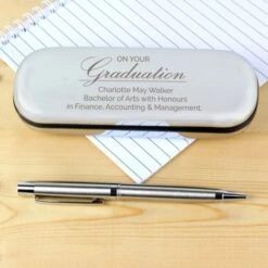 Personalised Graduation Pen And Box Set