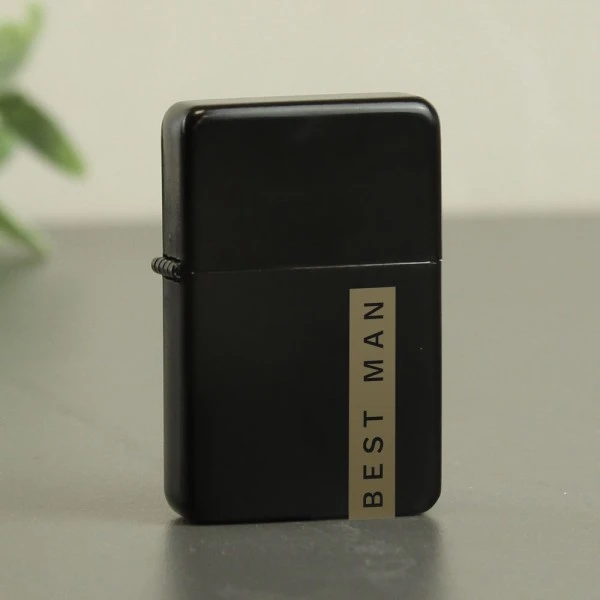 Personalised Name Only Black Lighter 3 Personalised Name Only Black Lighter - Image 3