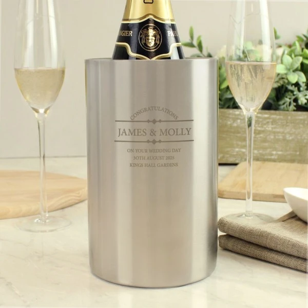 Personalised Diamond Wine Cooler 2 Personalised Diamond Wine Cooler - Image 2