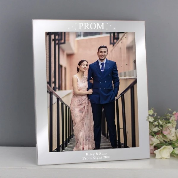 Personalised Prom Night 10x8 Silver Photo Frame 2 Personalised Prom Night 10x8 Silver Photo Frame - Image 2