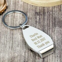 Personalised Any Message Bottle Opener Keyring 17 Personalised Any Message Bottle Opener Keyring -PERSONALISE STORE p0104j34 7