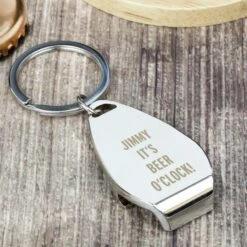Personalised Any Message Bottle Opener Keyring 18 Personalised Any Message Bottle Opener Keyring -PERSONALISE STORE p0104j34 8