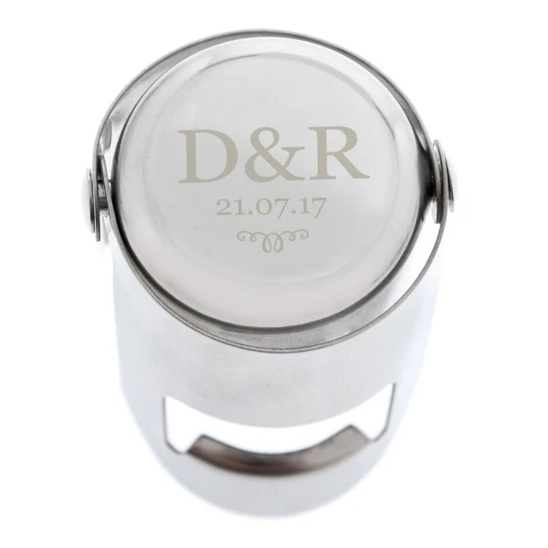 Personalised Monogram Bottle Stopper 2 Personalised Monogram Bottle Stopper - Image 2