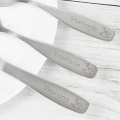 Personalised 3 Piece Rocking Horse Cutlery Set 7 Personalised 3 Piece Rocking Horse Cutlery Set -PERSONALISE STORE p0104j95 2