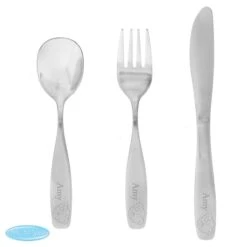 Personalised Tiny Tatty Teddy 3 Piece Cutlery Set -PERSONALISE STORE p0104j97 3