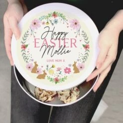 Personalised Springtime Cake Tin -PERSONALISE STORE p0104m72 2