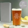 Personalised Established Rosette Pint Glass