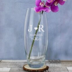 Personalised Monogram Bullet Vase -PERSONALISE STORE p0107b40 2