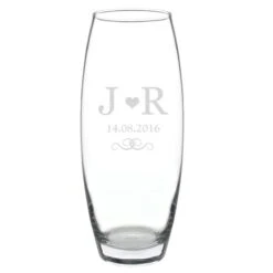Personalised Monogram Bullet Vase -PERSONALISE STORE p0107b40 3