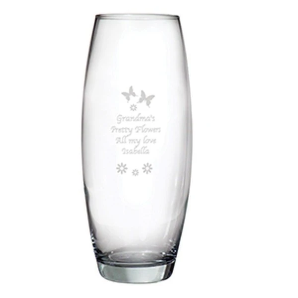 Personalised Butterflies And Flowers Bullet Vase 5 Personalised Butterflies And Flowers Bullet Vase - Image 5