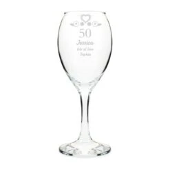 Personalised Birthday Craft Wine Glass 10 Personalised Birthday Craft Wine Glass -PERSONALISE STORE p0107c10 4