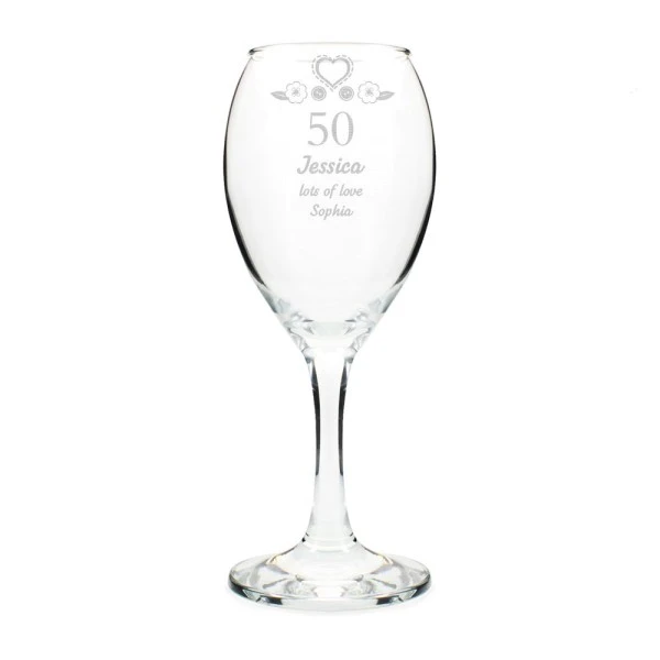 Personalised Birthday Craft Wine Glass 5 Personalised Birthday Craft Wine Glass - Image 5