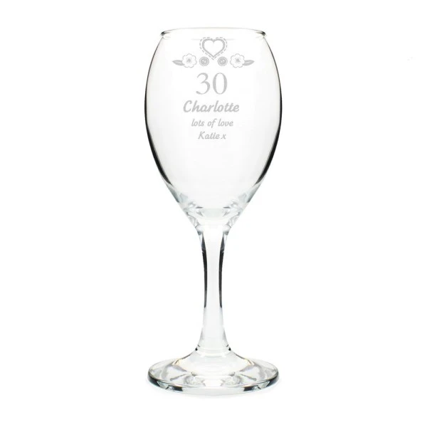 Personalised Birthday Craft Wine Glass 6 Personalised Birthday Craft Wine Glass - Image 6