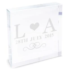 Personalised Monogram Crystal Token -PERSONALISE STORE p0107c16 3
