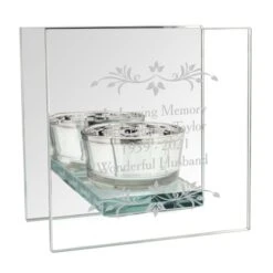 Personalised Sentiments Mirrored Glass Tea Light Candle Holder 17 Personalised Sentiments Mirrored Glass Tea Light Candle Holder -PERSONALISE STORE p0107d42 7