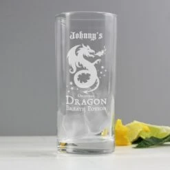 Personalised Dragon Breath Potion Hi Ball Glass -PERSONALISE STORE p0107e20 2